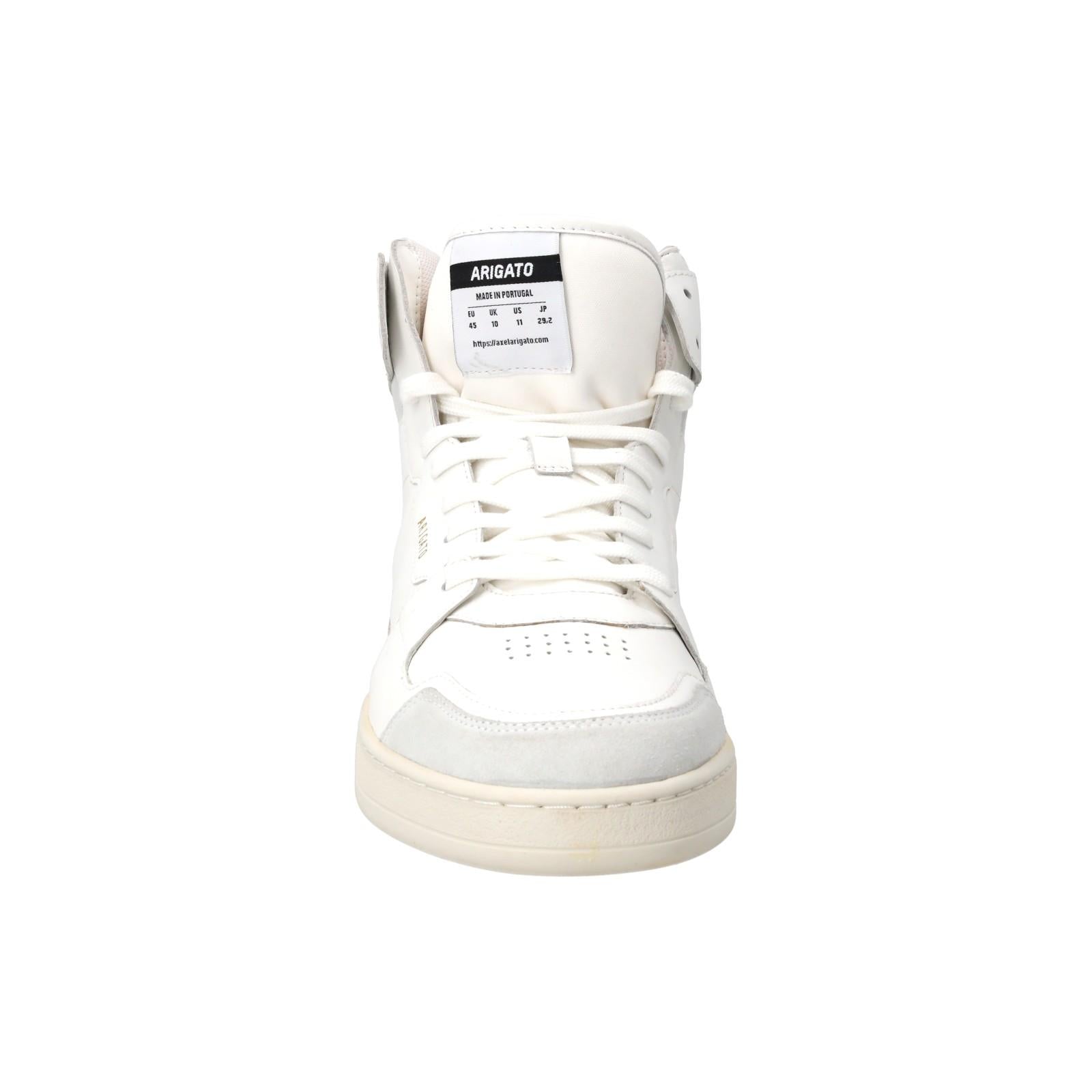 AXEL ARIGATO Dice Trainer High Top White-MALFORD OF LONDON SAVILE ROW MENSWEAR OUTLET