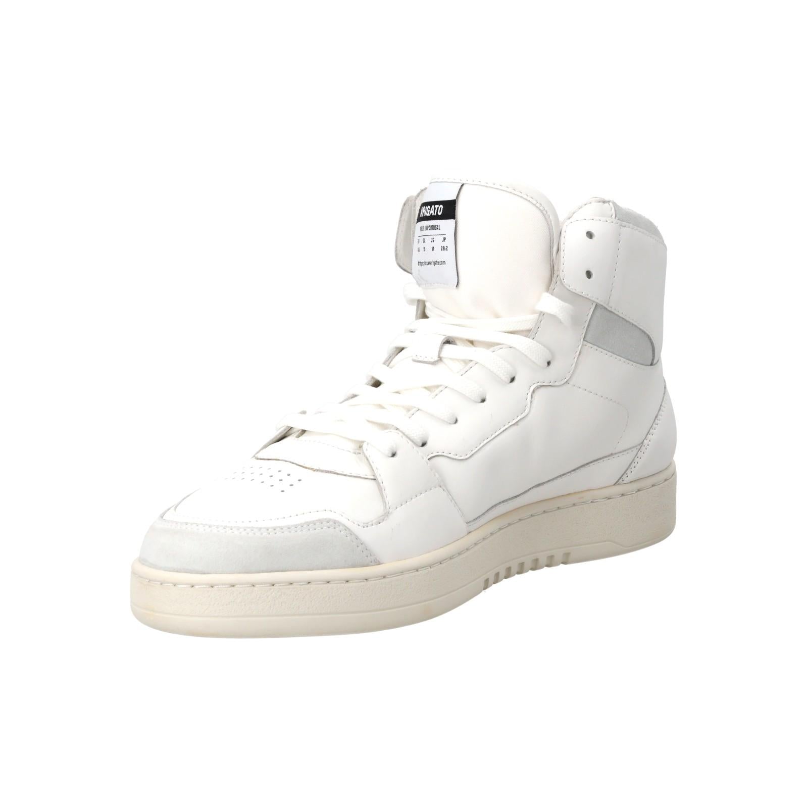 AXEL ARIGATO Dice Trainer High Top White-MALFORD OF LONDON SAVILE ROW MENSWEAR OUTLET