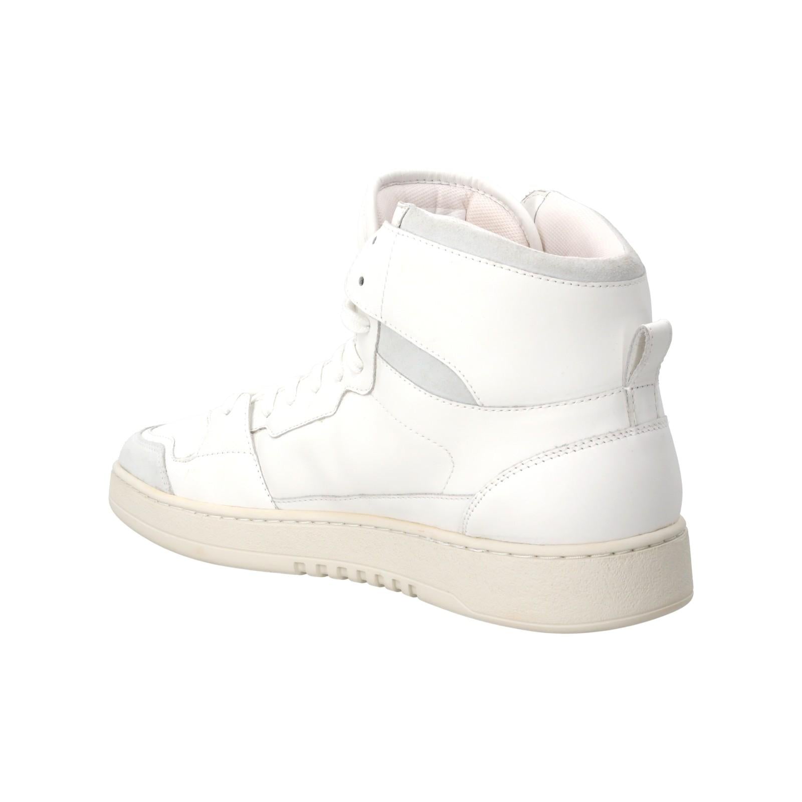 AXEL ARIGATO Dice Trainer High Top White-MALFORD OF LONDON SAVILE ROW MENSWEAR OUTLET