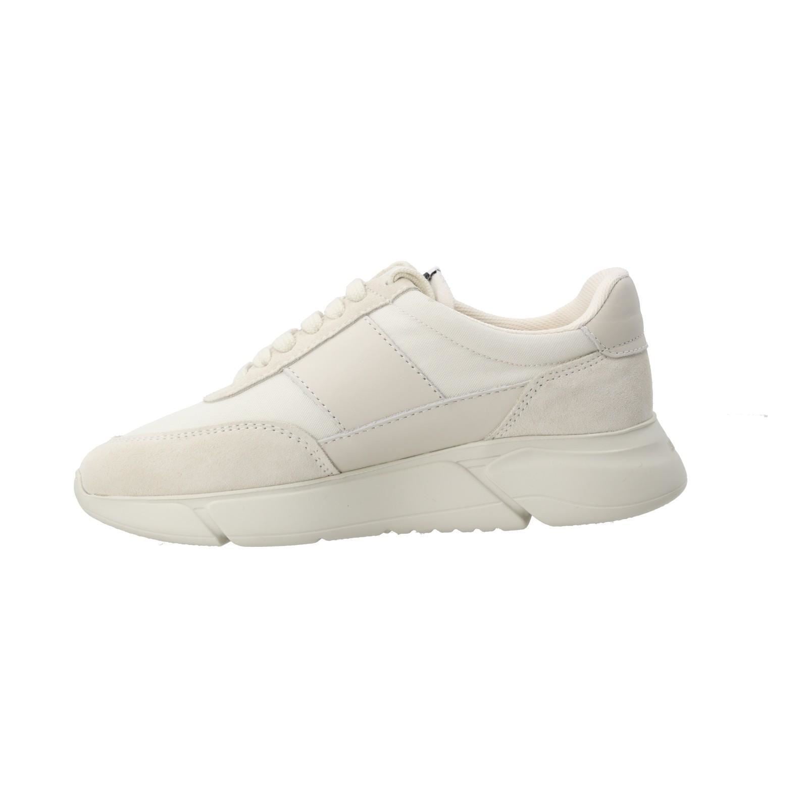 AXEL ARIGATO Genesis Monochrome Trainers Low Top Lace Up Cream-MALFORD OF LONDON SAVILE ROW MENSWEAR OUTLET