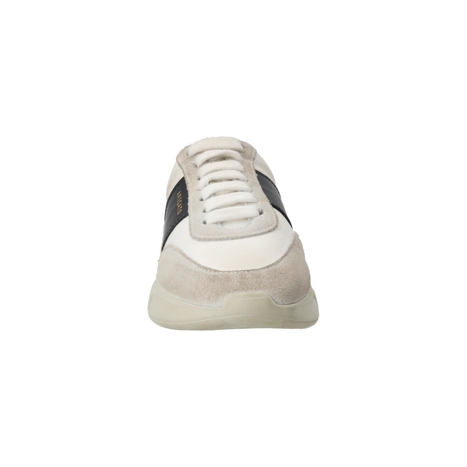 AXEL ARIGATO Genesis Vintage Runner Trainers Low Top Lace Up White/Comb-MALFORD OF LONDON SAVILE ROW MENSWEAR OUTLET