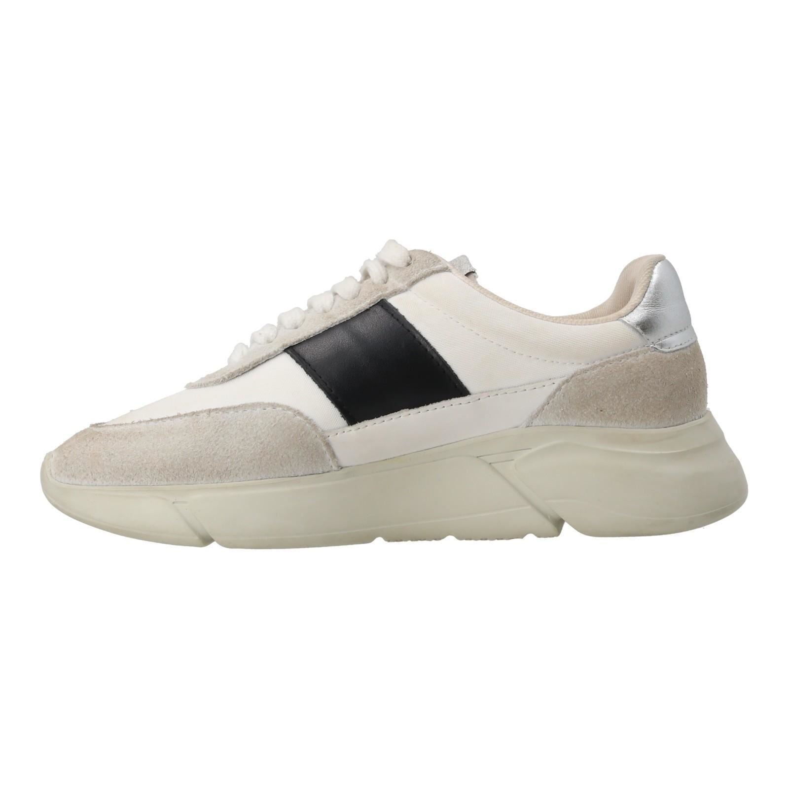 AXEL ARIGATO Genesis Vintage Runner Trainers Low Top Lace Up White/Comb-MALFORD OF LONDON SAVILE ROW MENSWEAR OUTLET