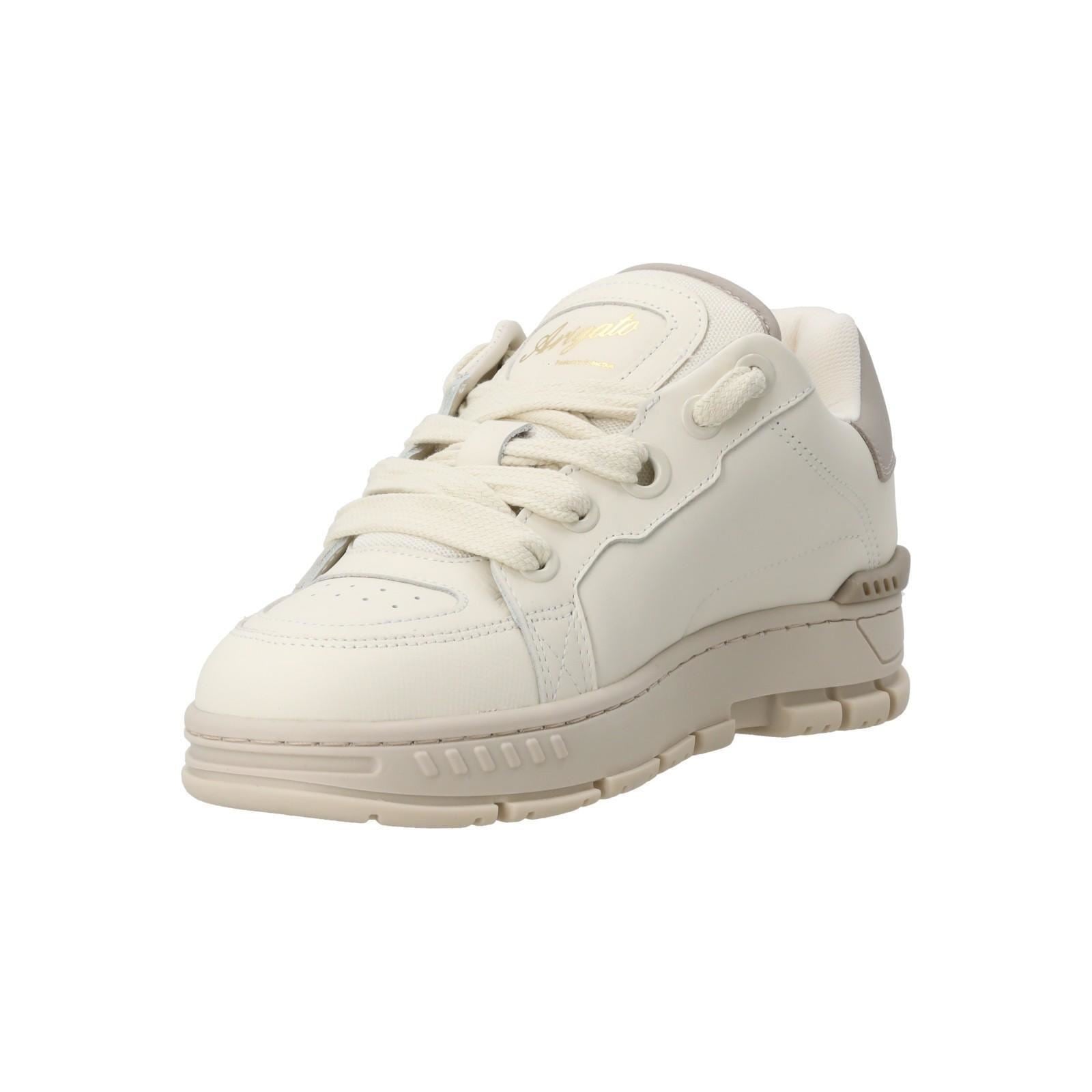 AXEL ARIGATO Haze Trainers Low Top Lace Up Beige-MALFORD OF LONDON SAVILE ROW MENSWEAR OUTLET