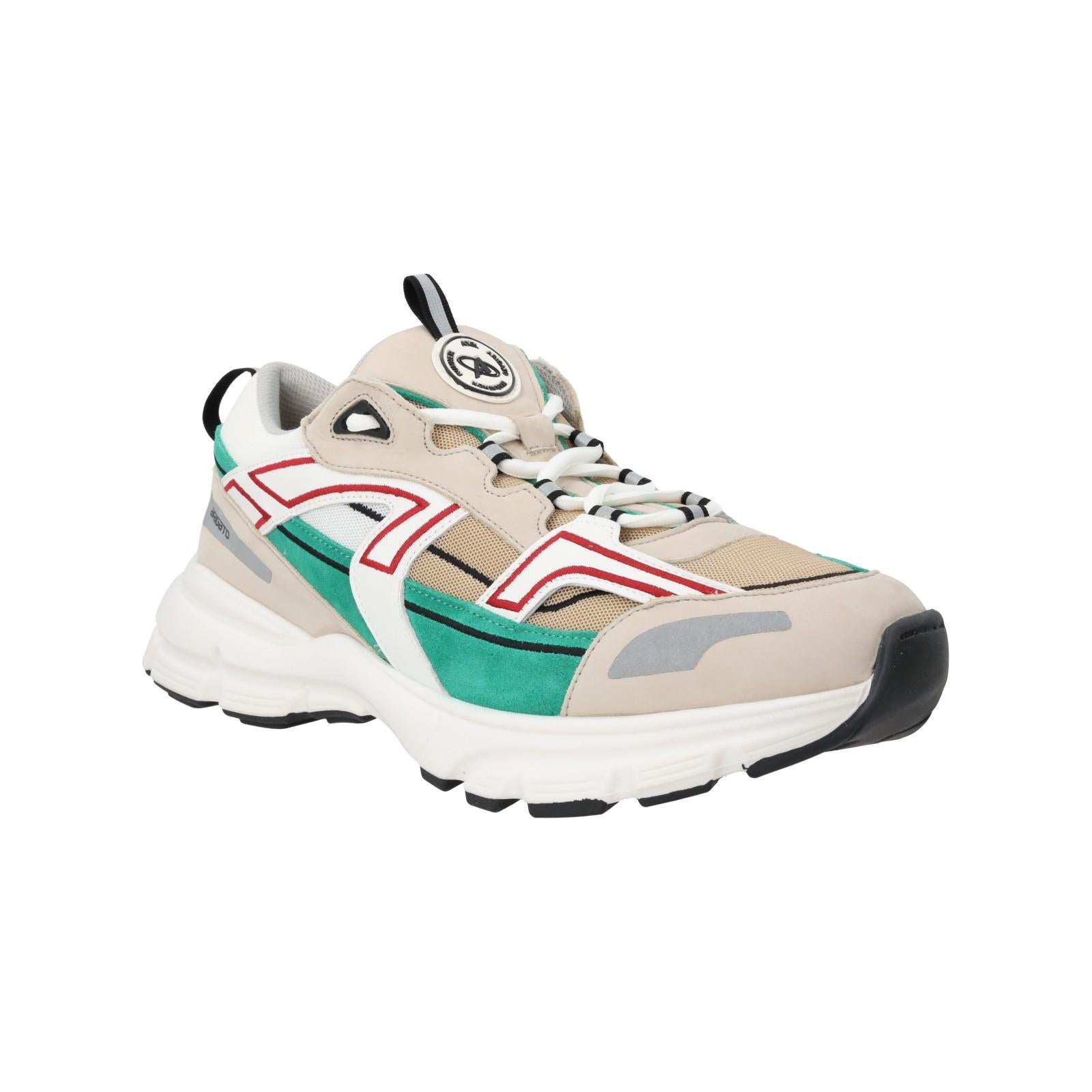 AXEL ARIGATO Marathon R-Trail Trainer Low Top Beige/Green Women's RRP310