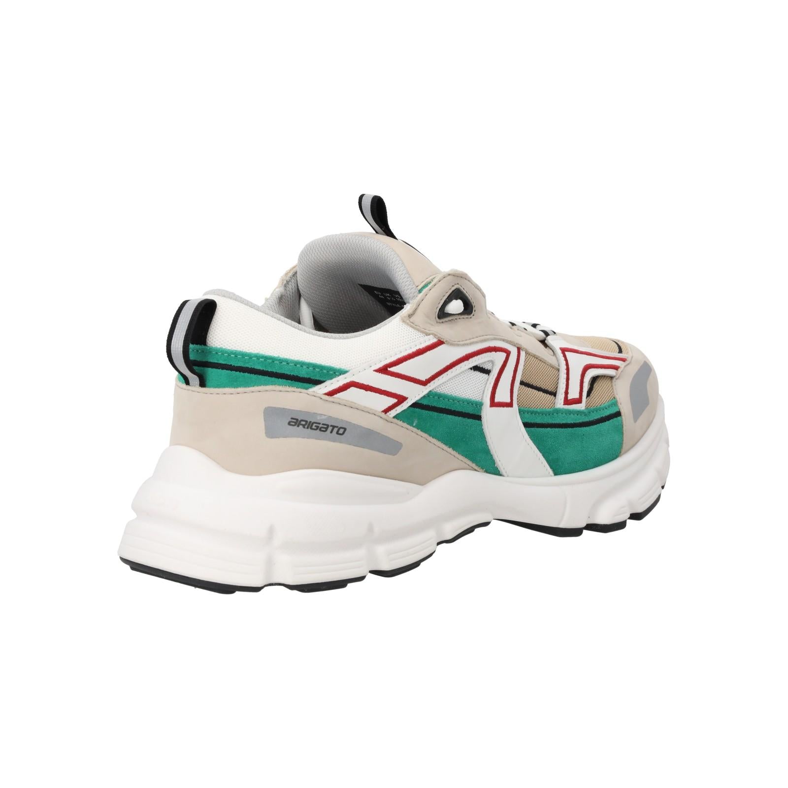 AXEL ARIGATO Marathon R-Trail Trainer Low Top Beige/Green Women's RRP310