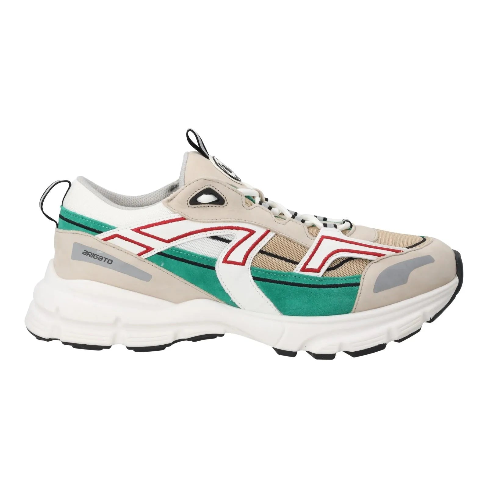 AXEL ARIGATO Marathon R-Trail Trainer Low Top Beige/Green Women's RRP310