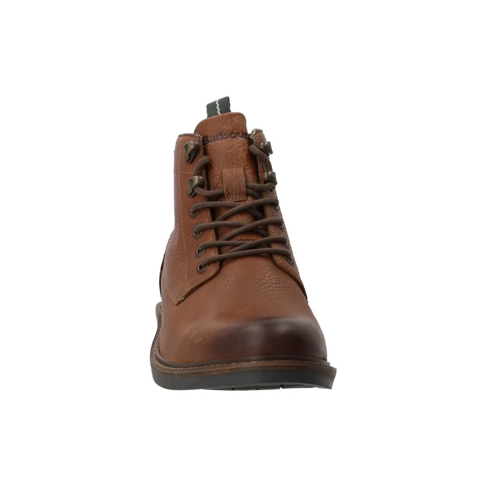 BARBOUR Deckham Derby Boot Lace Up Leather Dark Brown RRP145-MALFORD OF LONDON SAVILE ROW MENSWEAR OUTLET