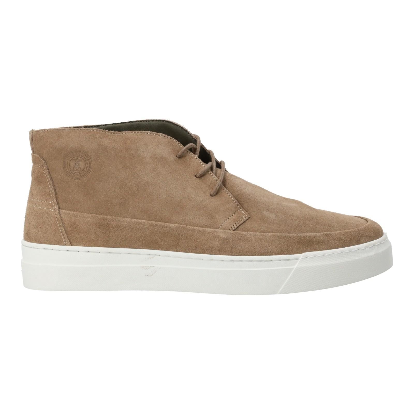 BARBOUR Mason Driving Shoes Lace Up Suede Beige-MALFORD OF LONDON SAVILE ROW MENSWEAR OUTLET