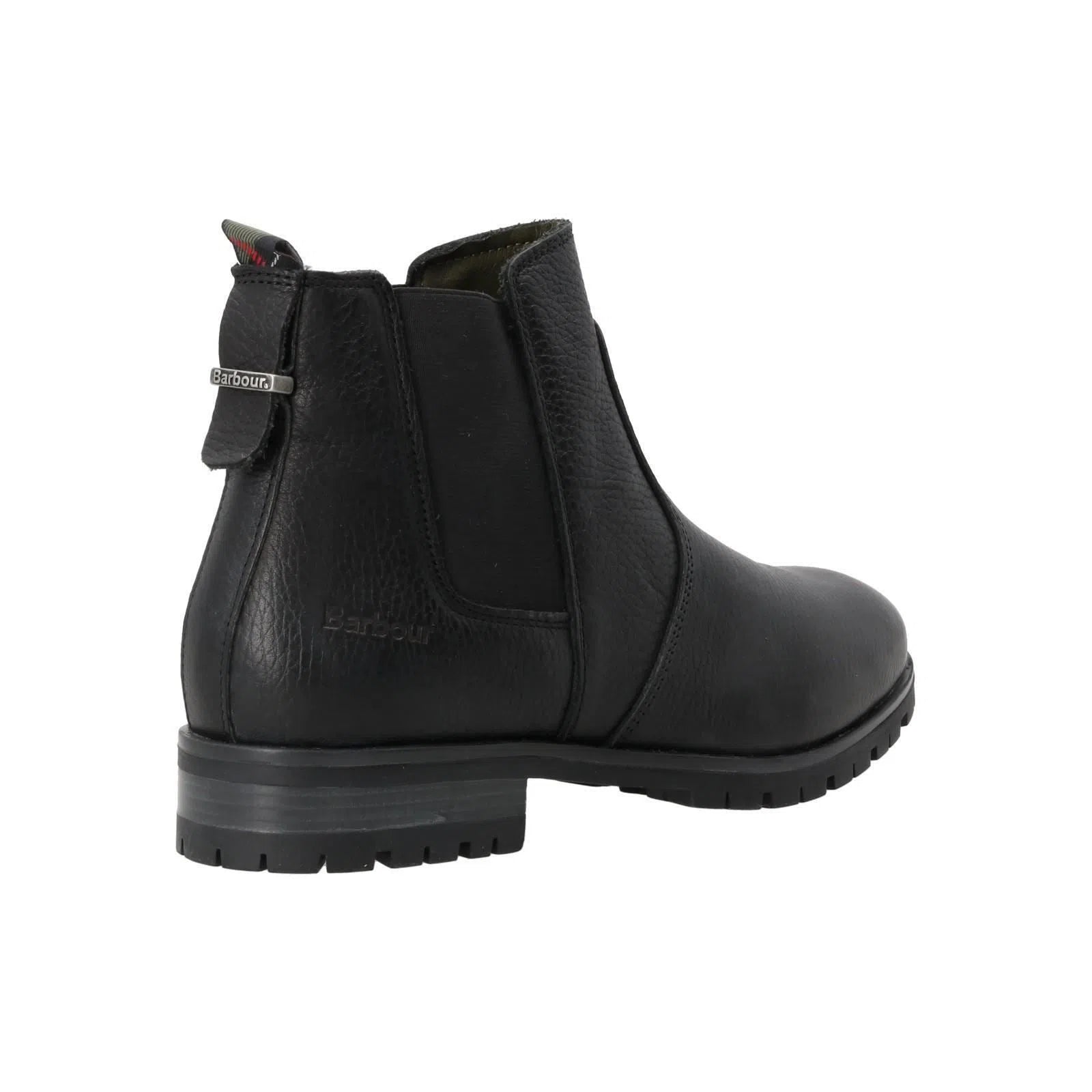 BARBOUR Nina Ankle Boots Round Toe Leather Black-MALFORD OF LONDON SAVILE ROW MENSWEAR OUTLET