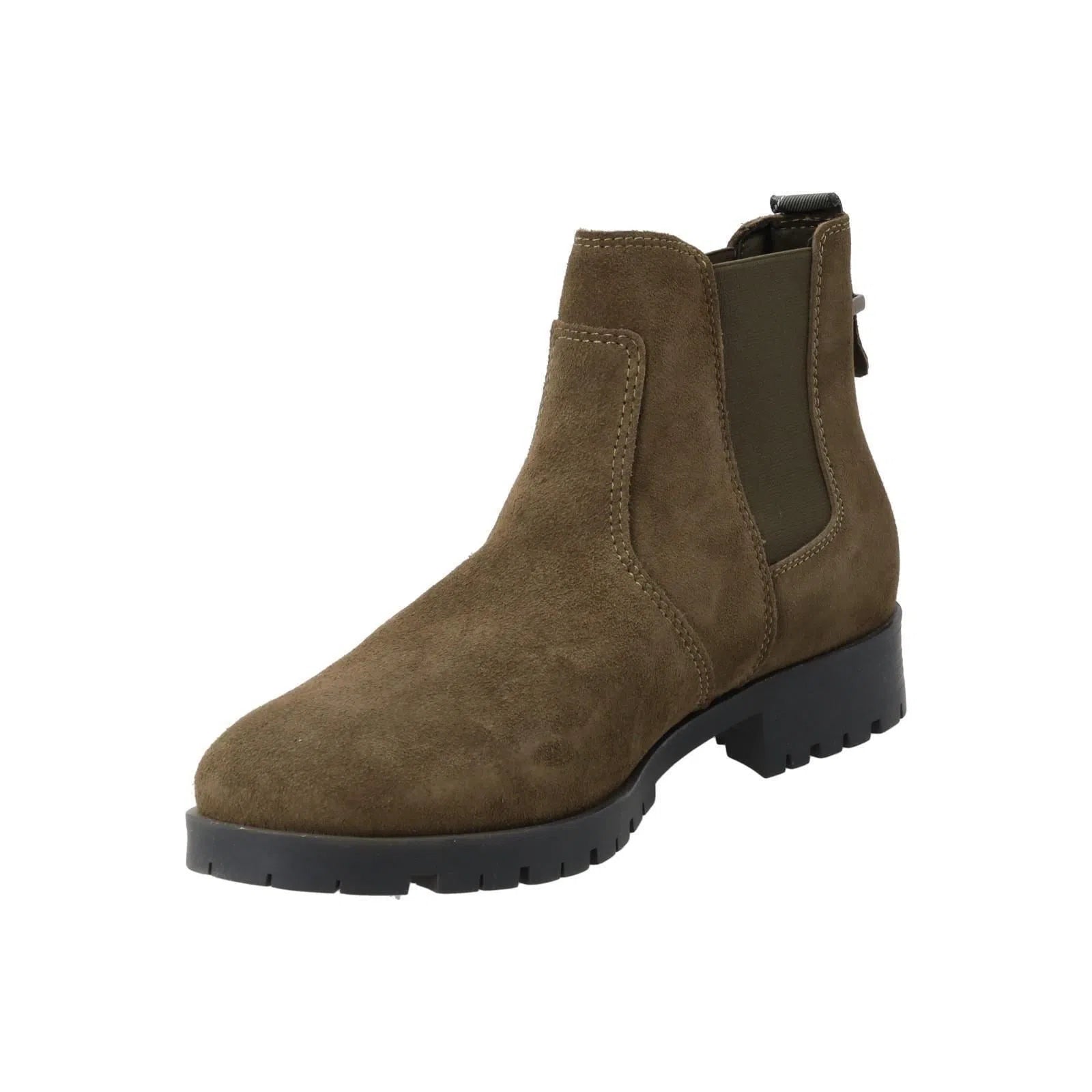 BARBOUR Nina Ankle Boots Round Toe Suede Brown-MALFORD OF LONDON SAVILE ROW MENSWEAR OUTLET