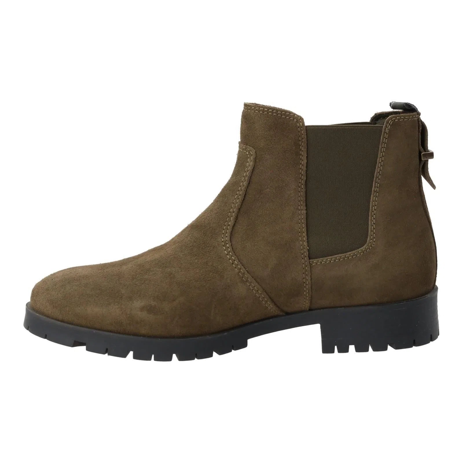 BARBOUR Nina Ankle Boots Round Toe Suede Brown-MALFORD OF LONDON SAVILE ROW MENSWEAR OUTLET