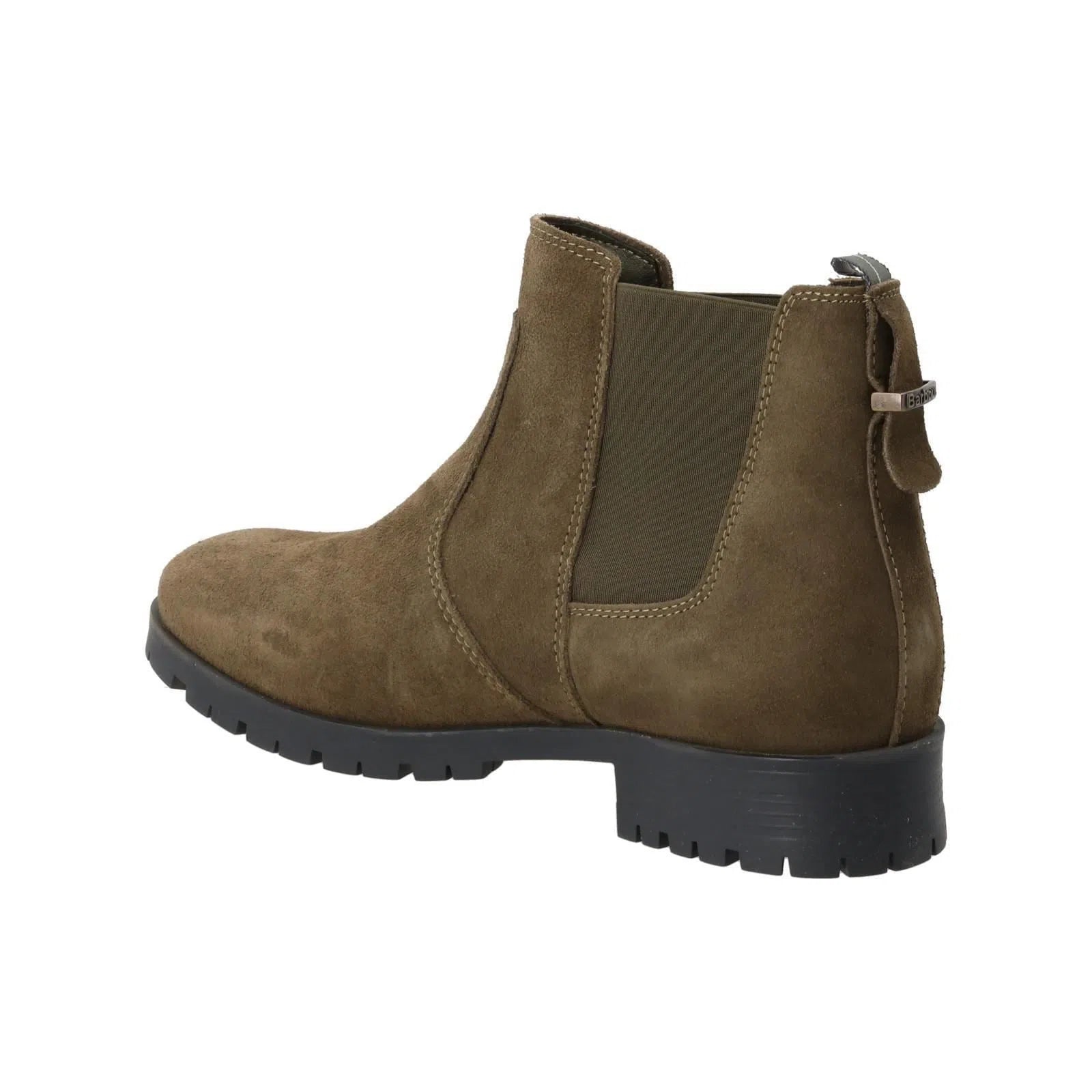 BARBOUR Nina Ankle Boots Round Toe Suede Brown-MALFORD OF LONDON SAVILE ROW MENSWEAR OUTLET