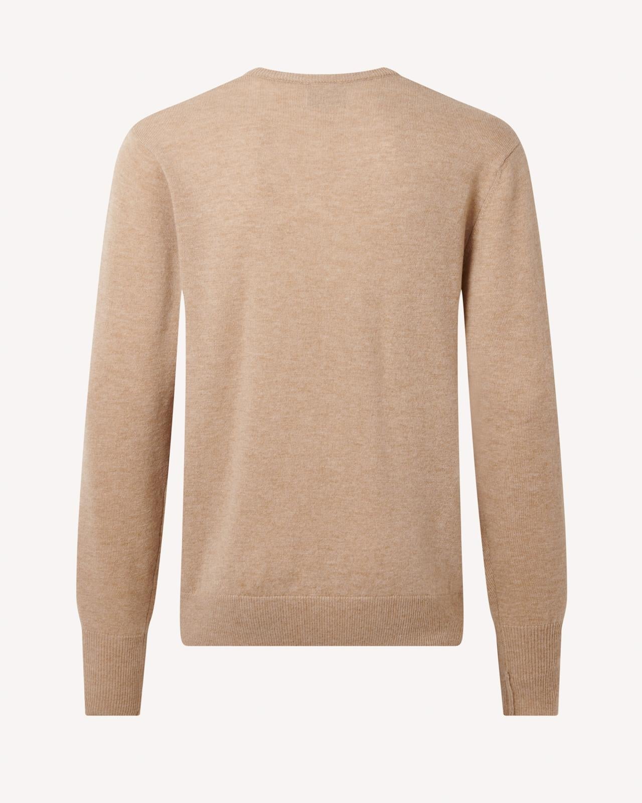 BERNARD WEATHERILL V-neck Pullover Jumper Camel-MALFORD OF LONDON SAVILE ROW MENSWEAR OUTLET