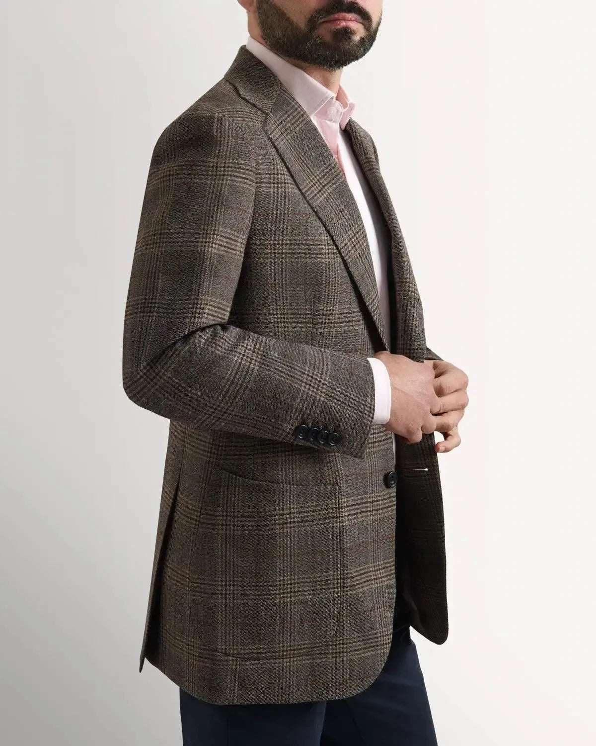 Bernard Weatherill Classic Country Check Jacket-MALFORD OF LONDON SAVILE ROW MENSWEAR OUTLET