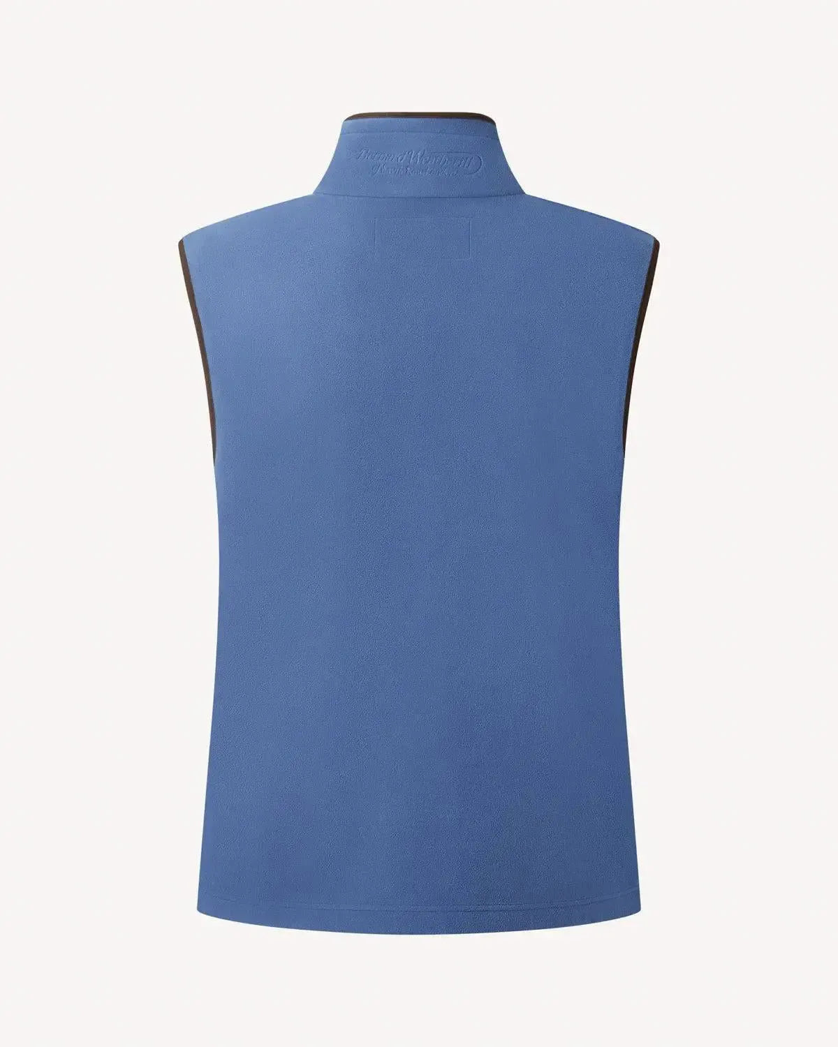 Bernard Weatherill Fleece Gilet Air Force Blue-MALFORD OF LONDON SAVILE ROW MENSWEAR OUTLET