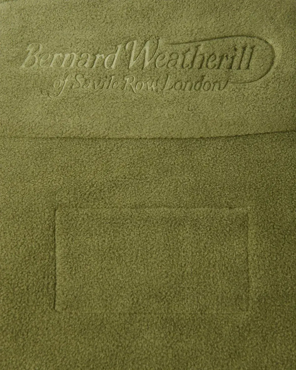Bernard Weatherill Fleece Gilet Green-MALFORD OF LONDON SAVILE ROW MENSWEAR OUTLET