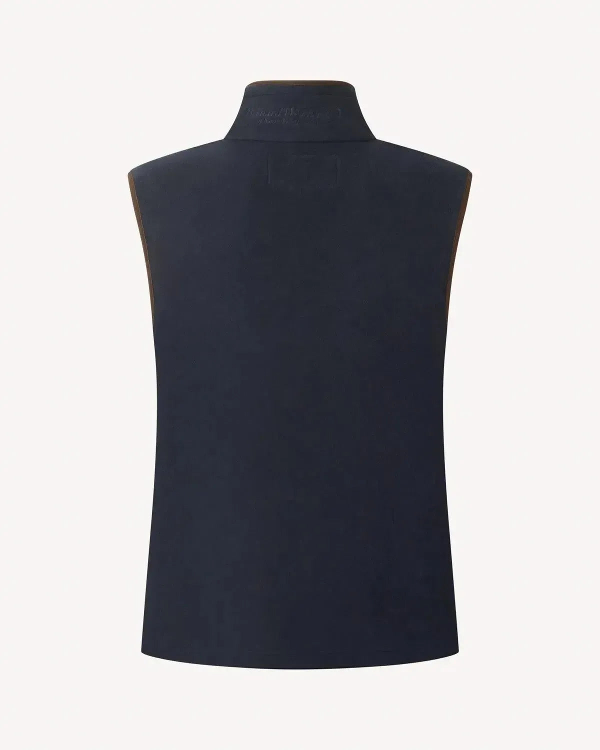 Bernard Weatherill Fleece Gilet Midnight Blue-MALFORD OF LONDON SAVILE ROW MENSWEAR OUTLET