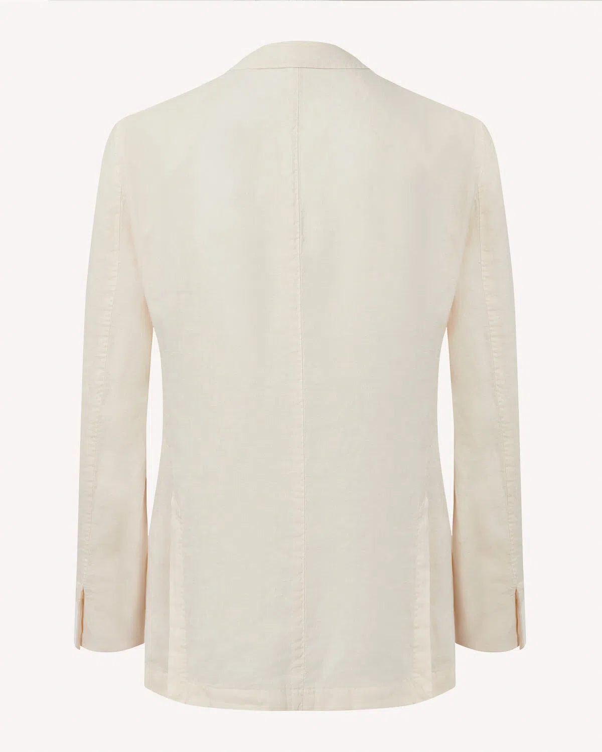 Boglioli DB Linen Dover Jacket - Off White-MALFORD OF LONDON SAVILE ROW MENSWEAR OUTLET