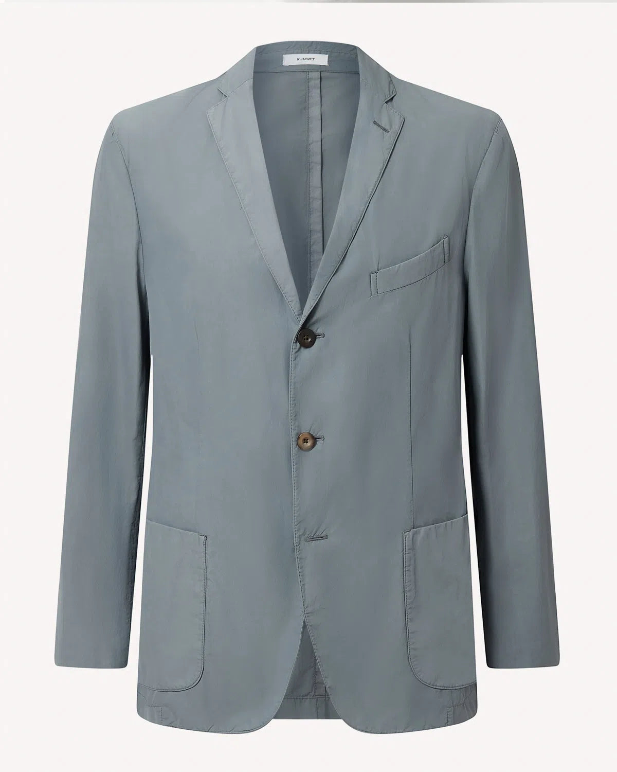 Boglioli L/W Cotton Mix K-Jacket Grey-MALFORD OF LONDON SAVILE ROW MENSWEAR OUTLET