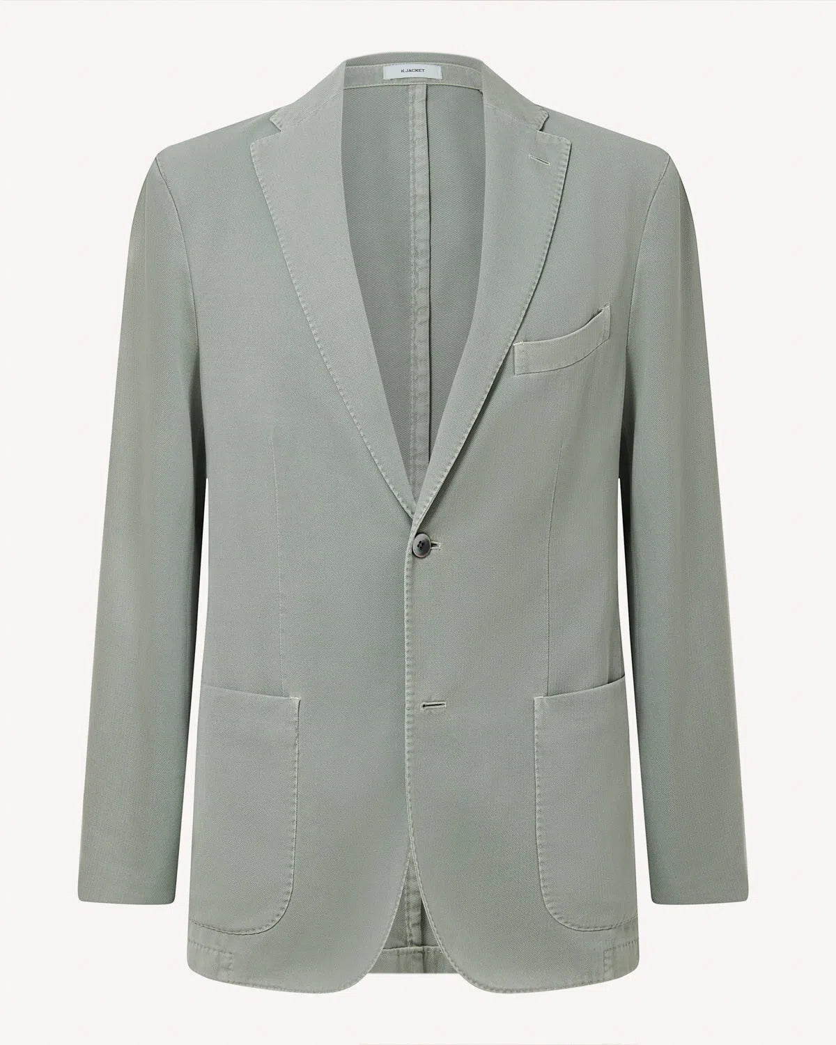 Boglioli L/W Cotton Silk Mix Jacket - Grey-MALFORD OF LONDON SAVILE ROW MENSWEAR OUTLET