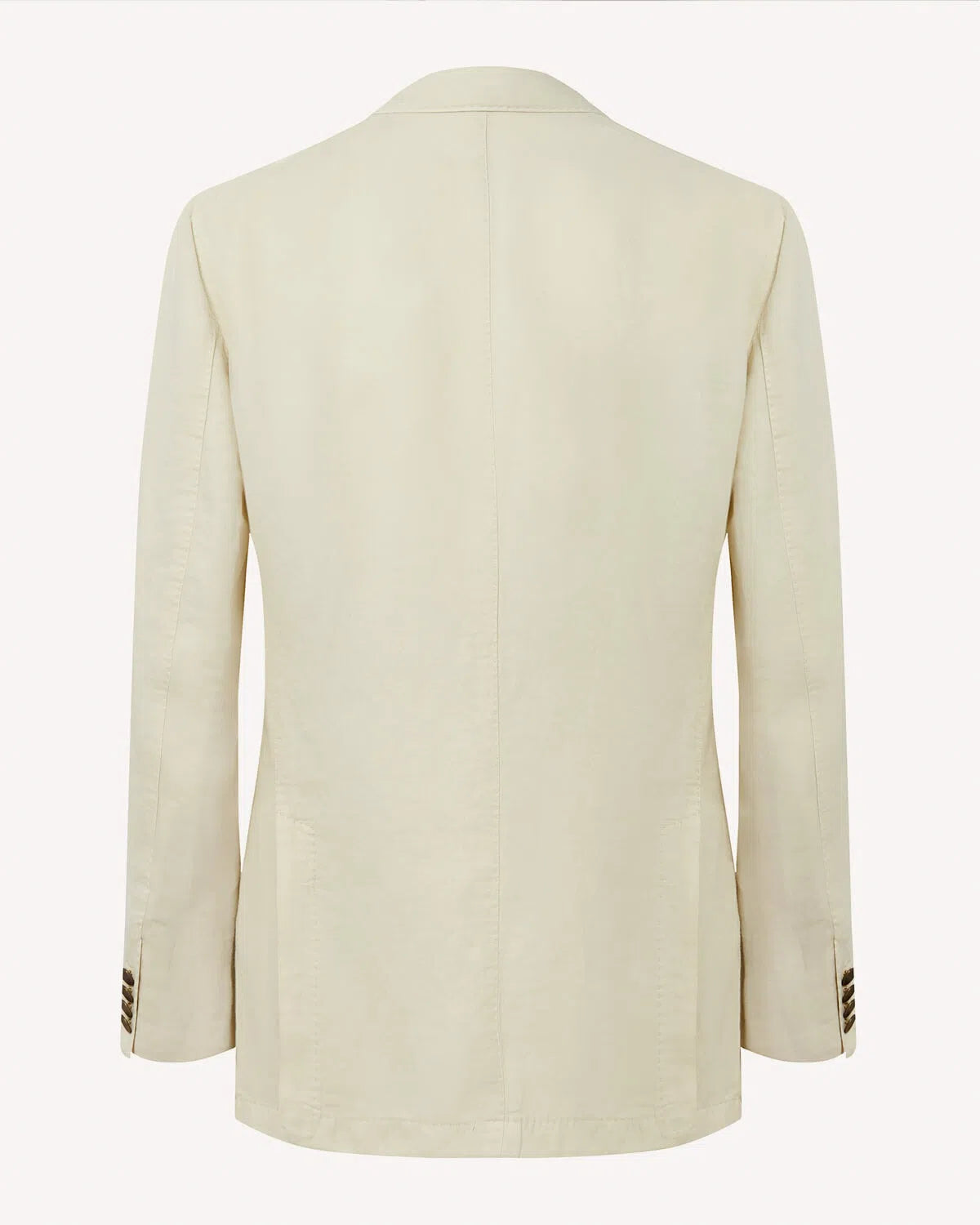 Boglioli L/W DB Linen Mix K-Jacket - Off White-MALFORD OF LONDON SAVILE ROW MENSWEAR OUTLET