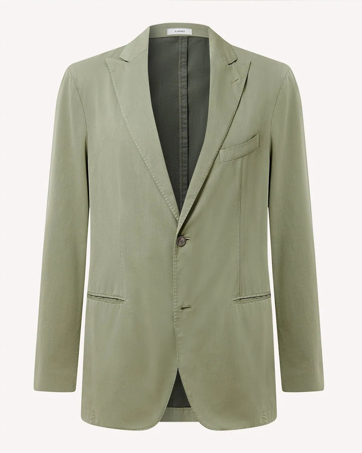 Boglioli SB2 Cotton Silk K-Jacket Suit - Olive-MALFORD OF LONDON SAVILE ROW MENSWEAR OUTLET