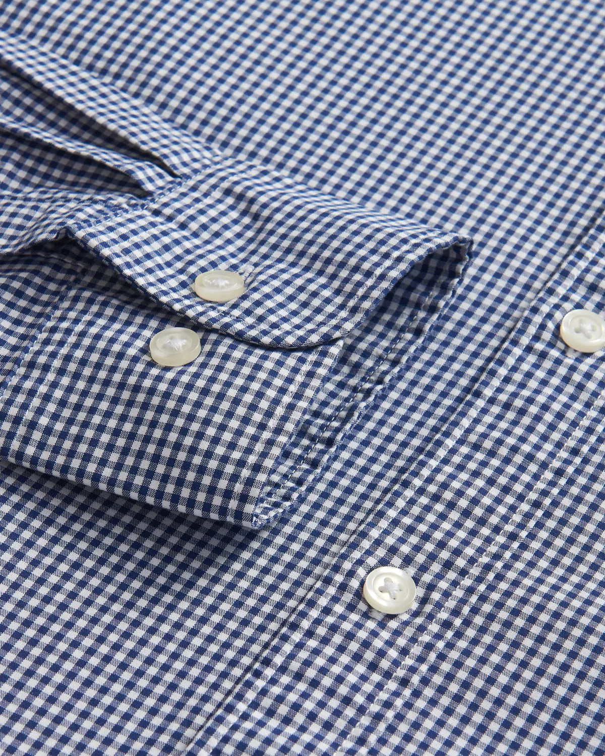 Charles Tyrwhitt BD Slim Fit Gingham Shirt Navy-MALFORD OF LONDON SAVILE ROW MENSWEAR OUTLET