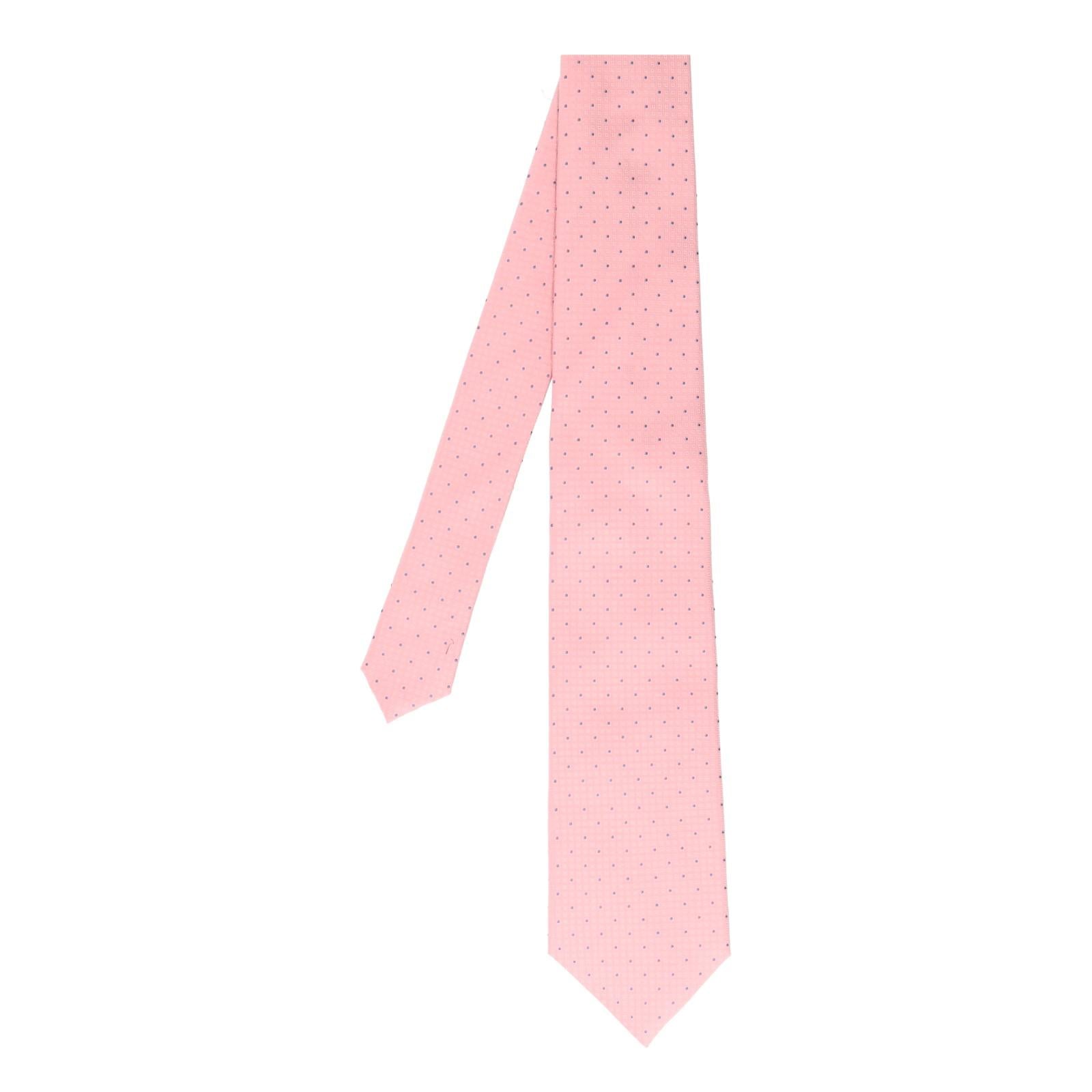 Charles Tyrwhitt Stain Resistant Polka Dot Light Coral Tie-MALFORD OF LONDON SAVILE ROW MENSWEAR OUTLET