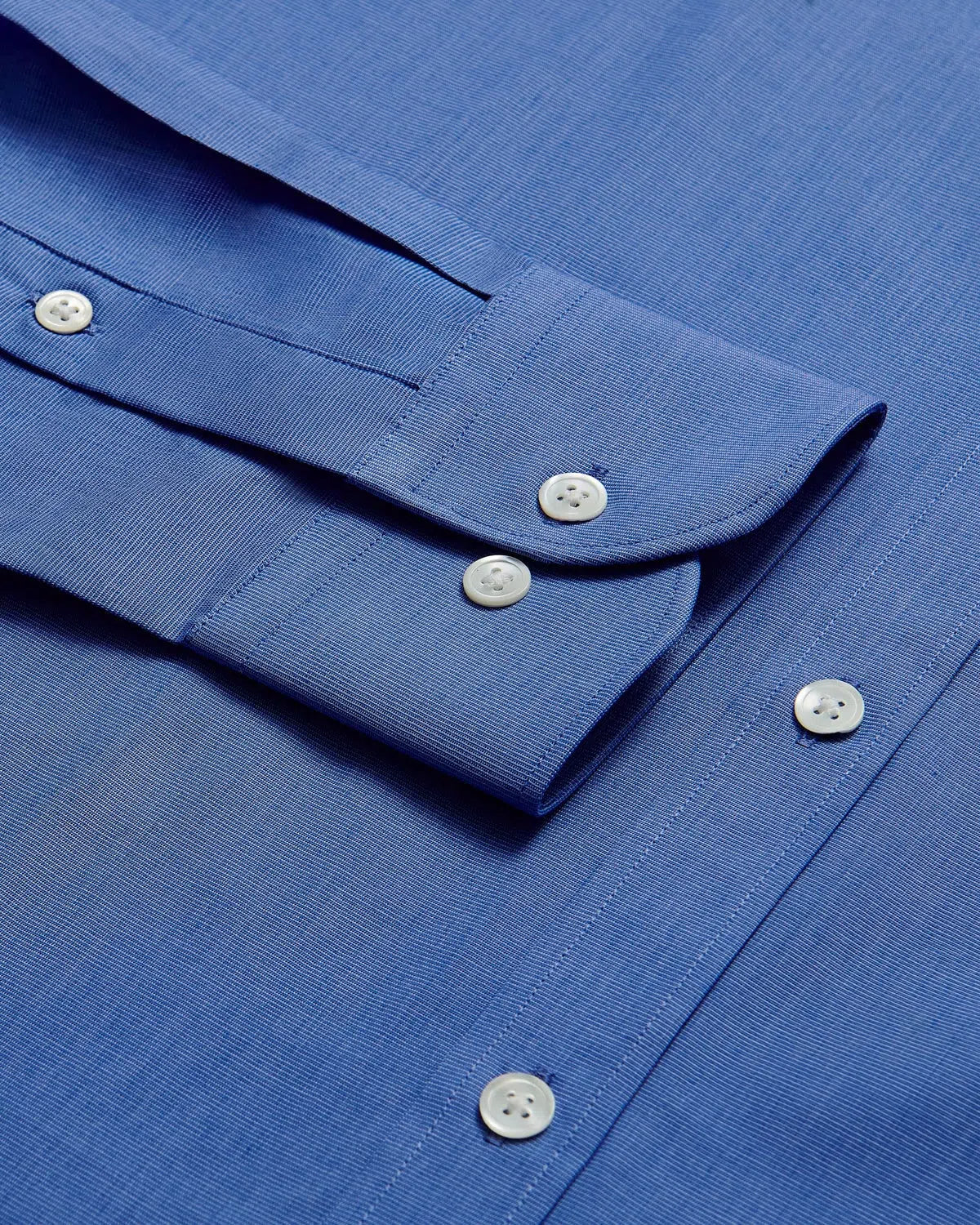 Charlie Allen Poplin Shirt Blue-MALFORD OF LONDON SAVILE ROW MENSWEAR OUTLET