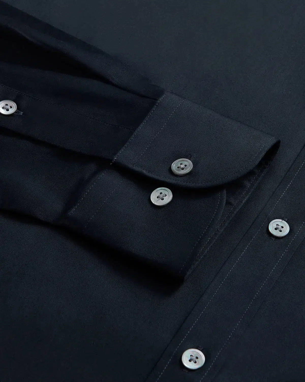 Charlie Allen Poplin Shirt Dark Navy-MALFORD OF LONDON SAVILE ROW MENSWEAR OUTLET