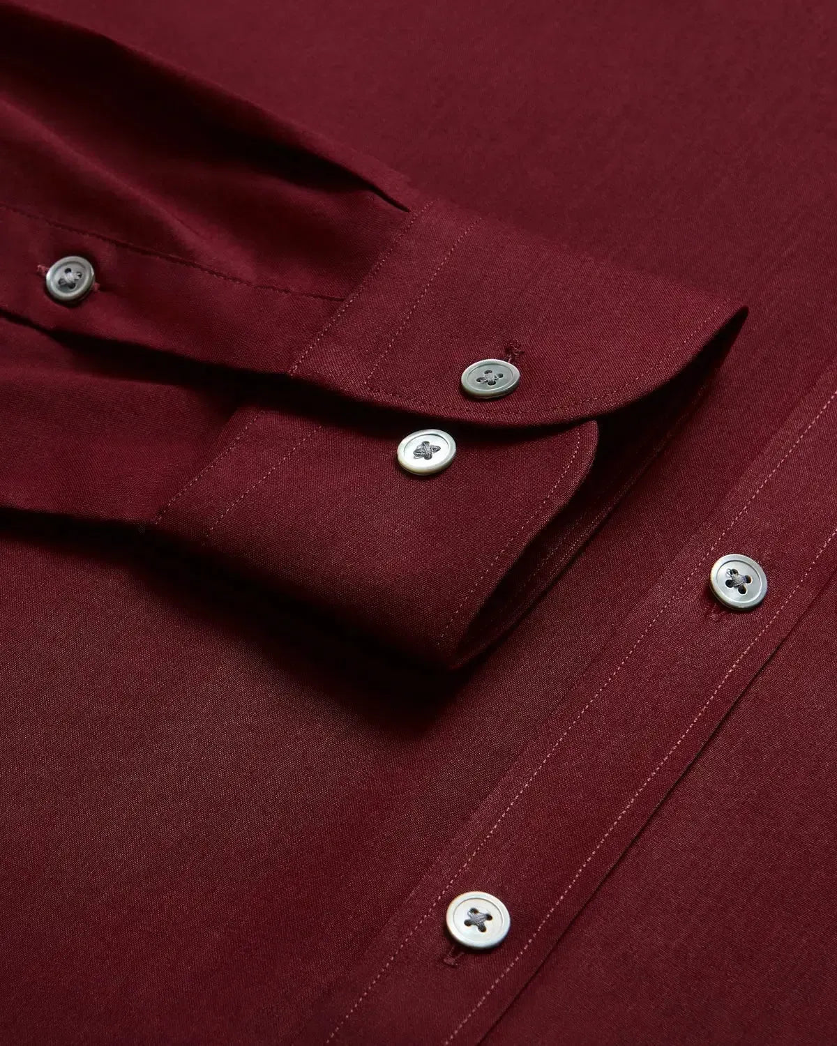 Charlie Allen Solid Brown Poplin Shirt-MALFORD OF LONDON SAVILE ROW MENSWEAR OUTLET