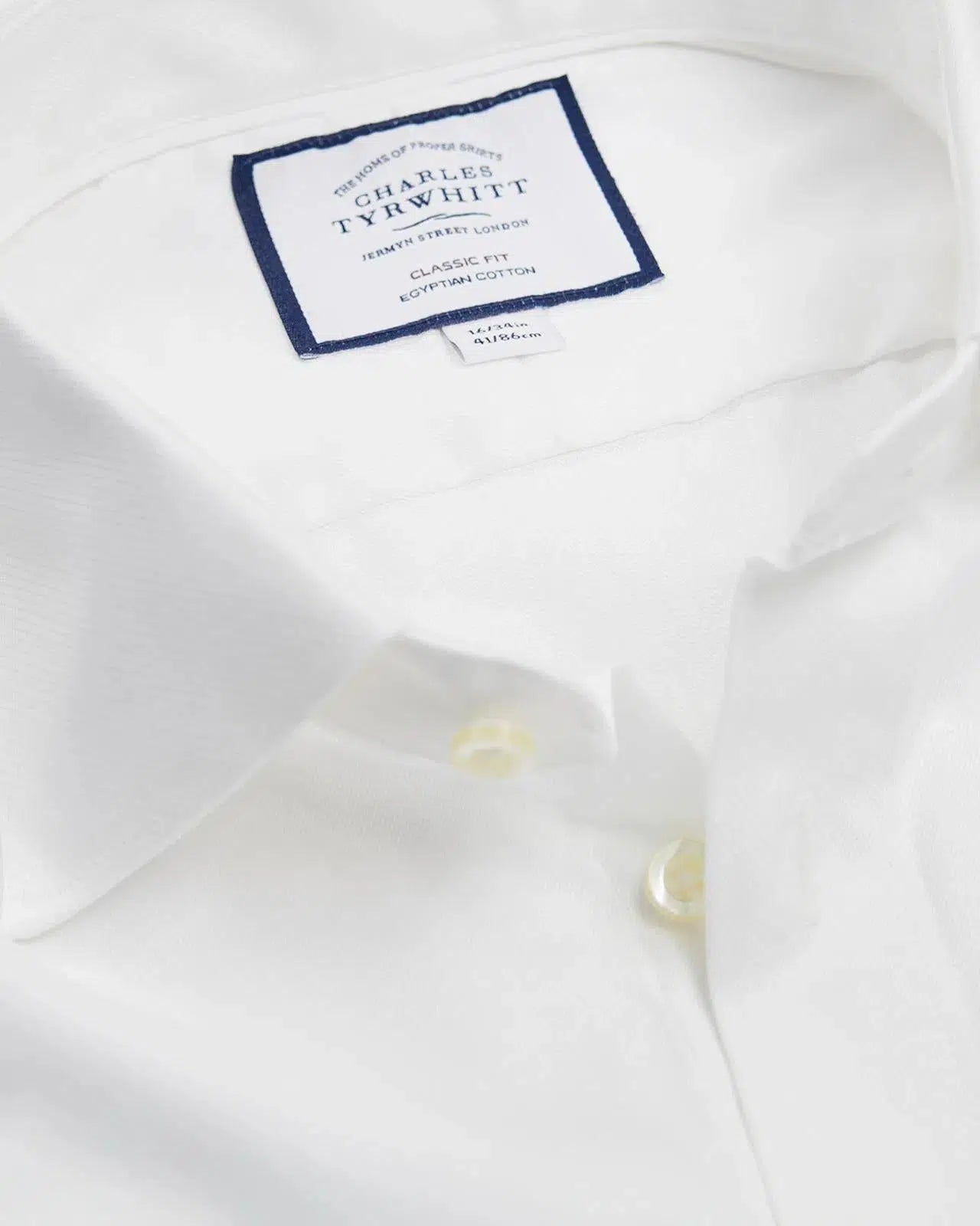 Classic Fit White Hampton Weave Shirt-MALFORD OF LONDON SAVILE ROW MENSWEAR OUTLET