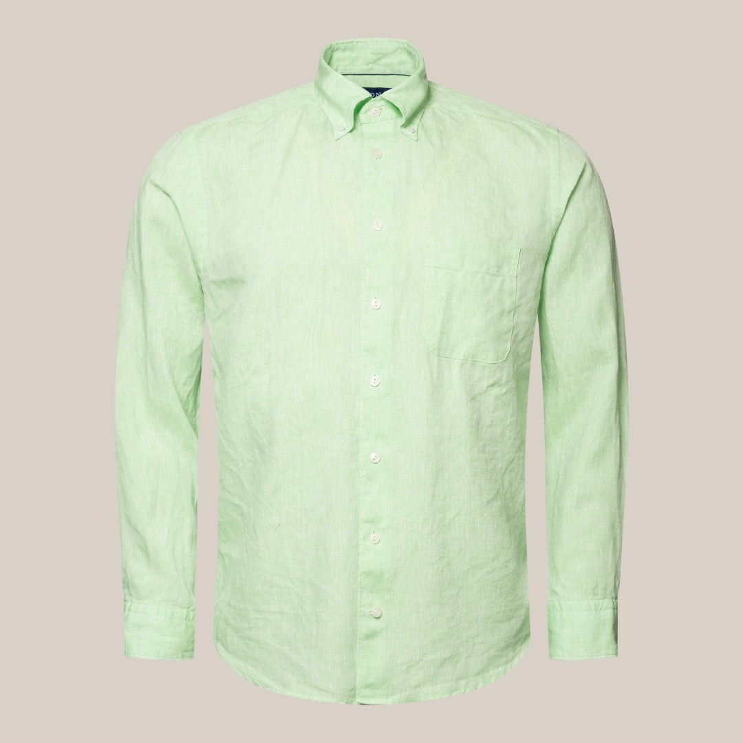 Eton Contemporary Fit Malange Shirt Light Green-MALFORD OF LONDON SAVILE ROW MENSWEAR OUTLET