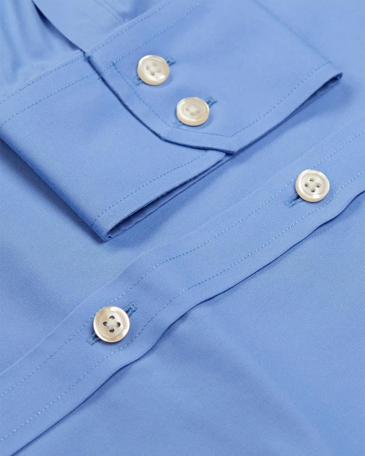 Extra Slim Fit Blue Shirt-MALFORD OF LONDON SAVILE ROW MENSWEAR OUTLET