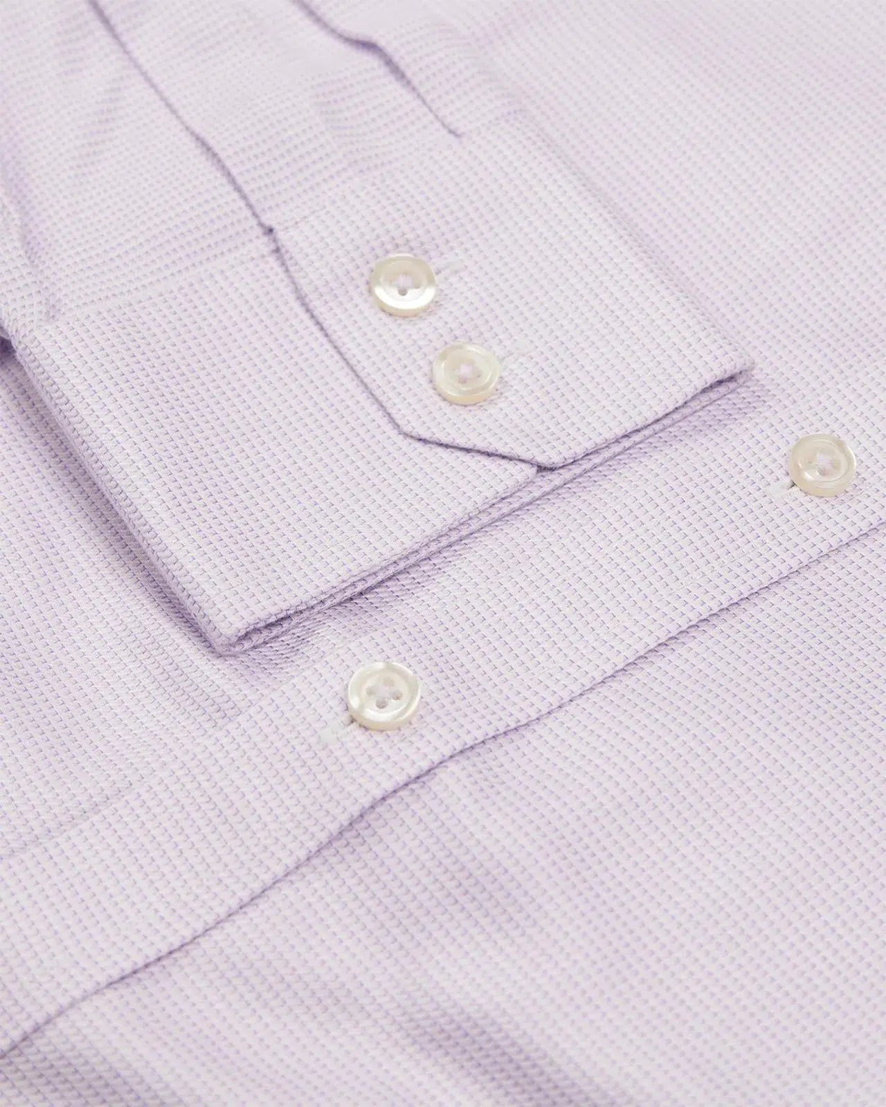 Extra Slim Fit Lavender Cambridge Weave Shirt-MALFORD OF LONDON SAVILE ROW MENSWEAR OUTLET