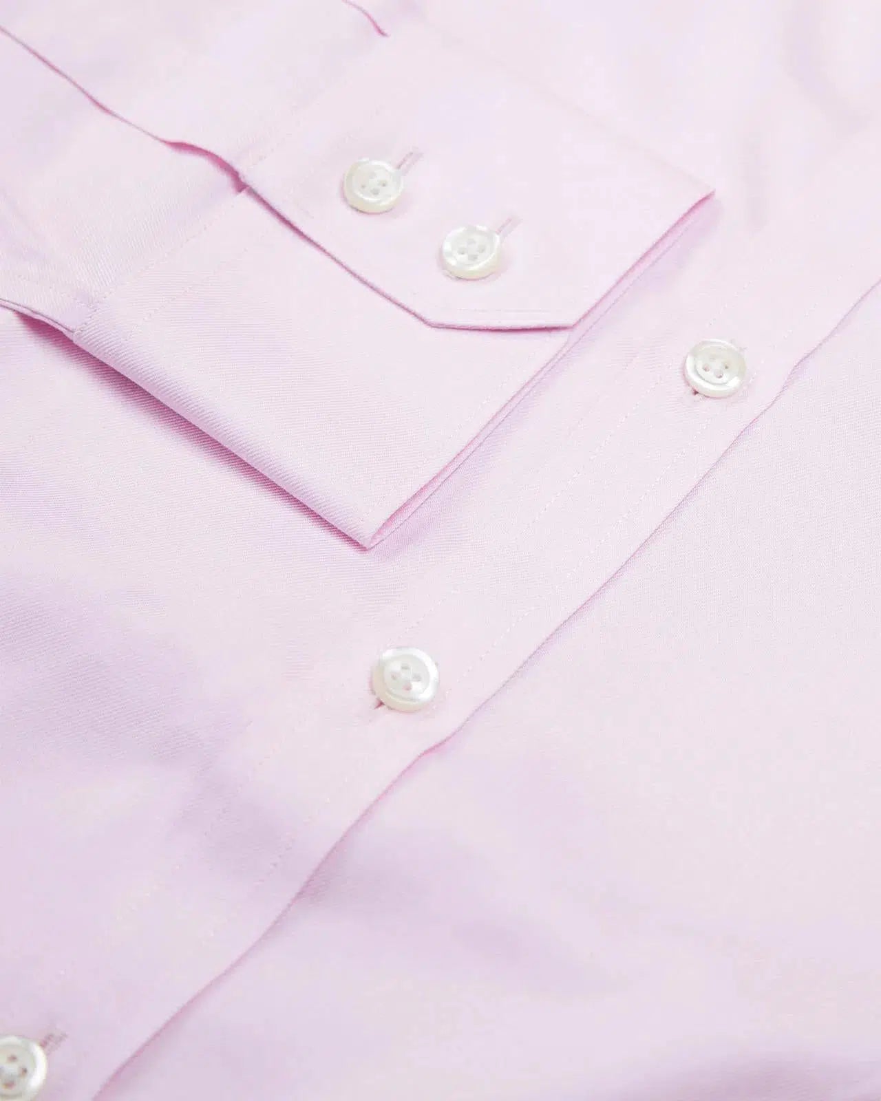 Extra Slim Fit Pink Twill Shirt-MALFORD OF LONDON SAVILE ROW MENSWEAR OUTLET