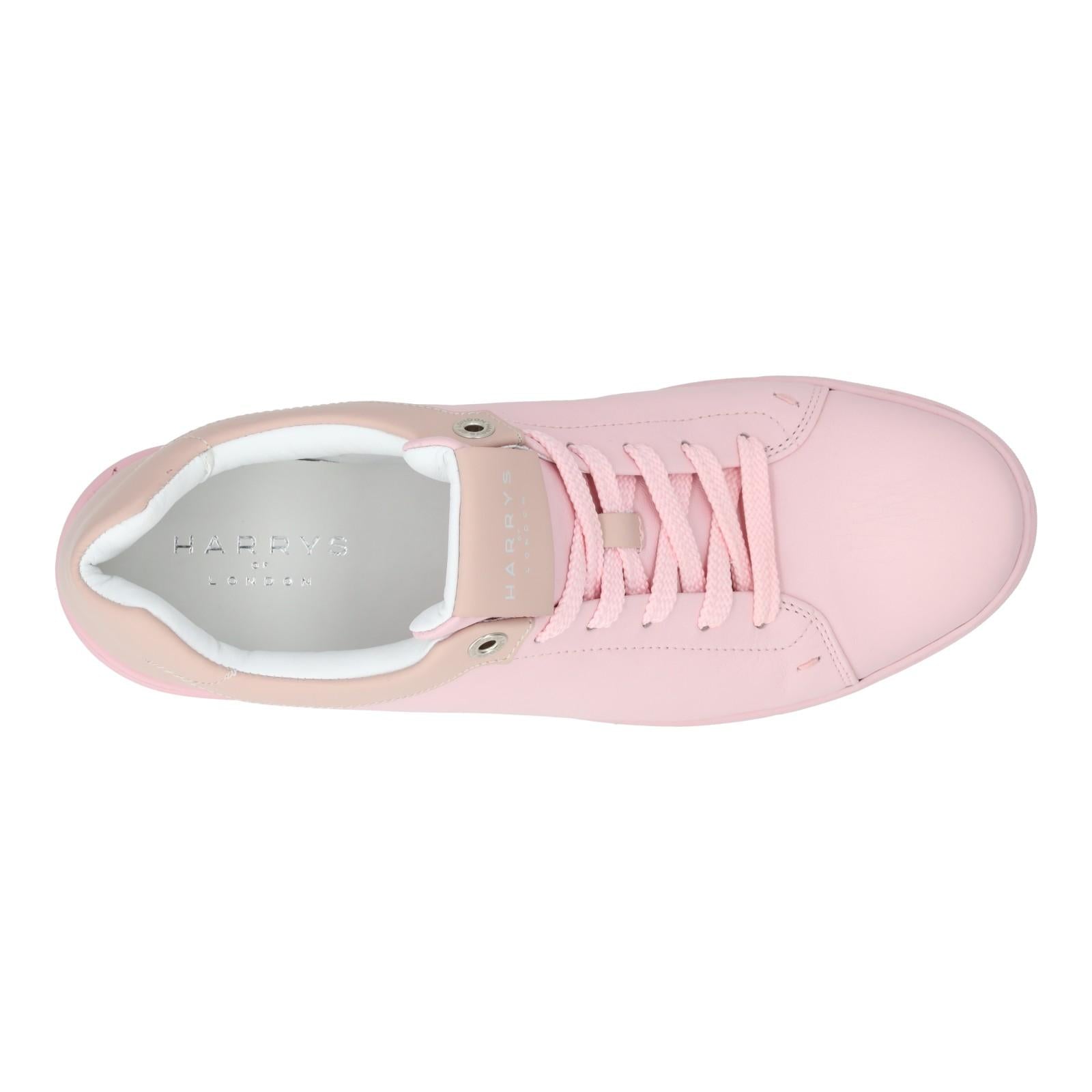 HARRY'S OF LONDON Grace Trainer Low Top Pink/Beige