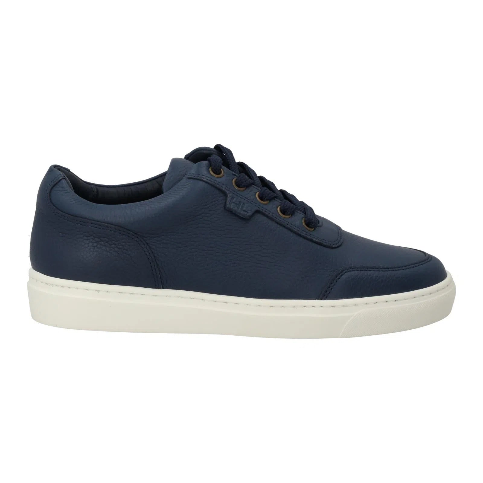 HARRY'S OF LONDON Nimbella HL Trainer Low Top Navy/Alabaster-MALFORD OF LONDON SAVILE ROW MENSWEAR OUTLET