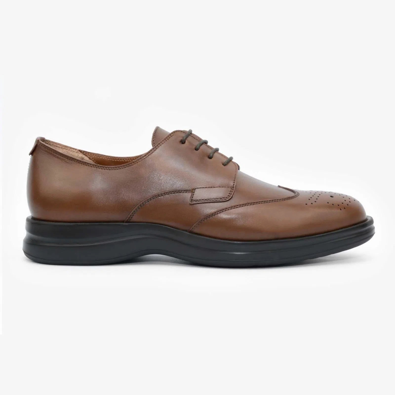 Harrys Of London Balance Soft Smooth Calf Shoe Cigar-MALFORD OF LONDON SAVILE ROW MENSWEAR OUTLET