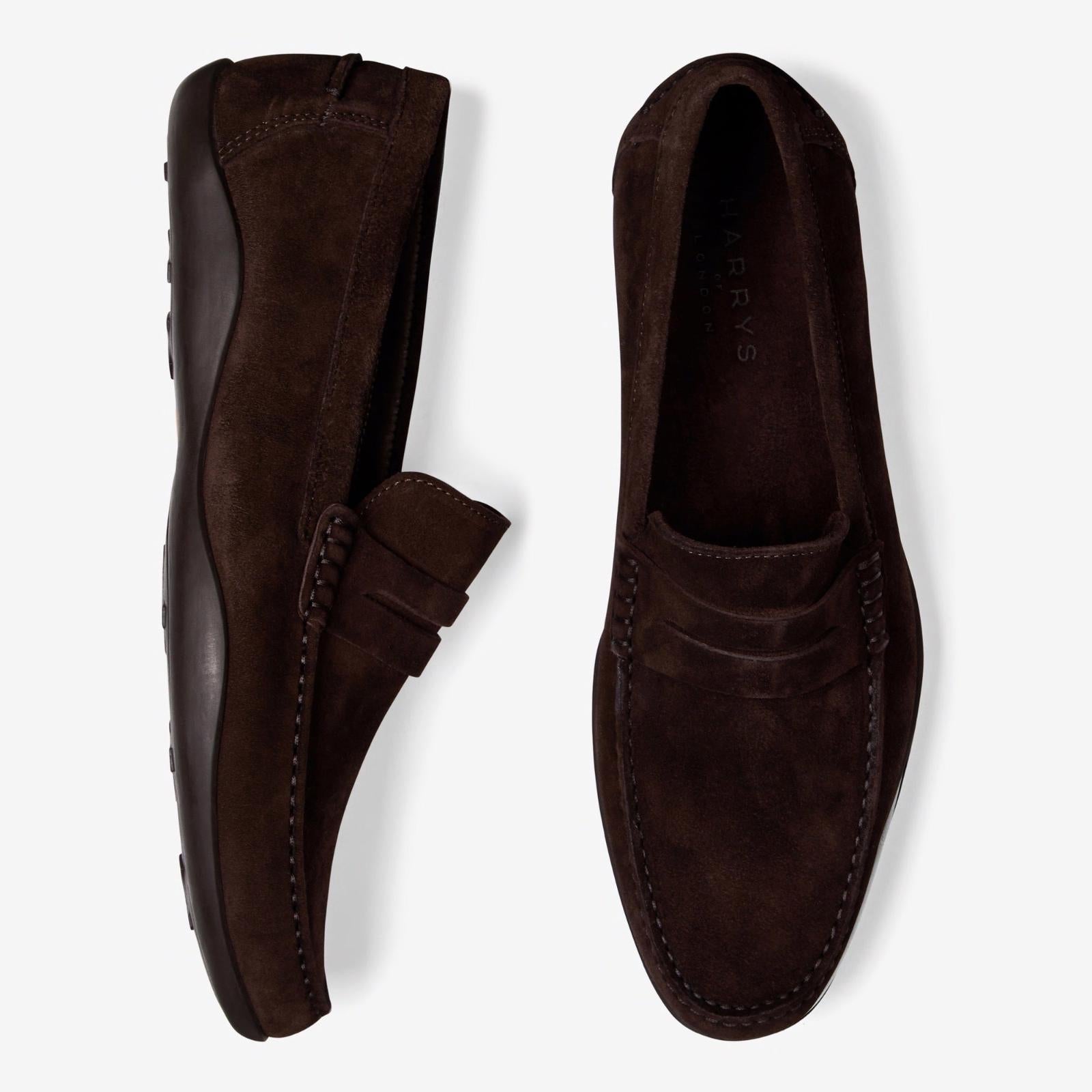 Harrys Of London Basel 4 Kudu  Shoe Espresso