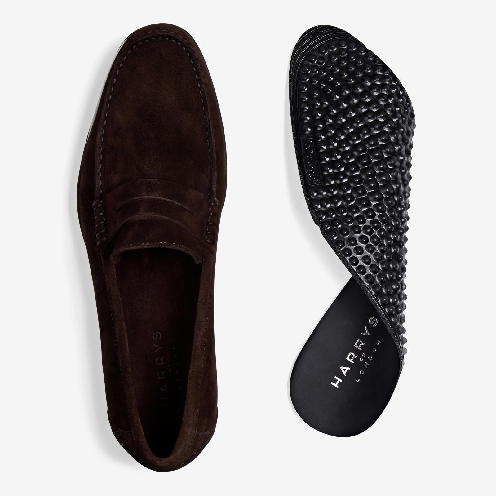 Harrys Of London Basel 4 Kudu  Shoe Espresso