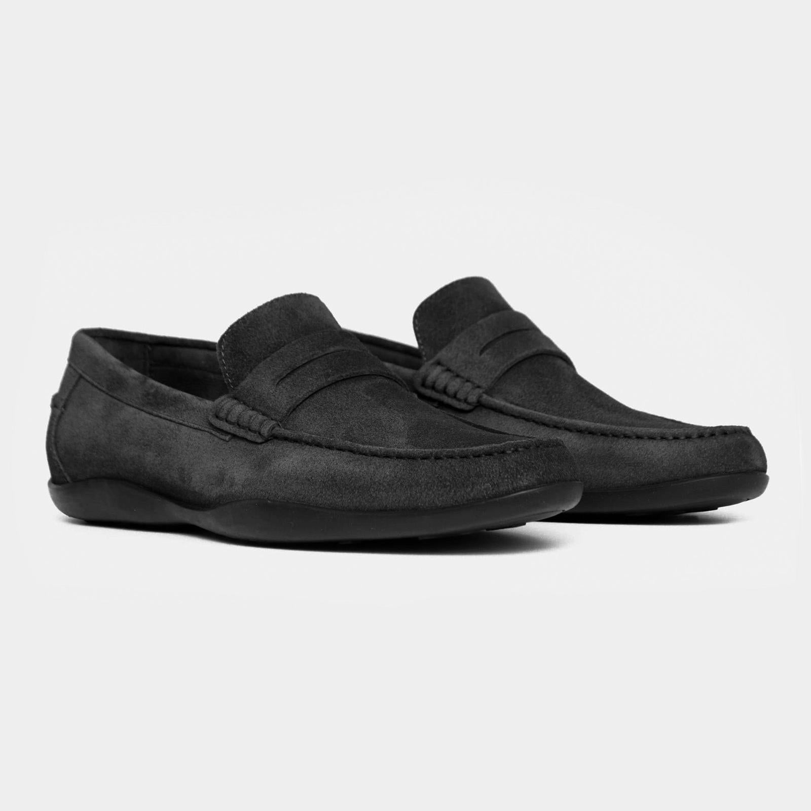 Harrys Of London Basel G Kudu Shoe Black