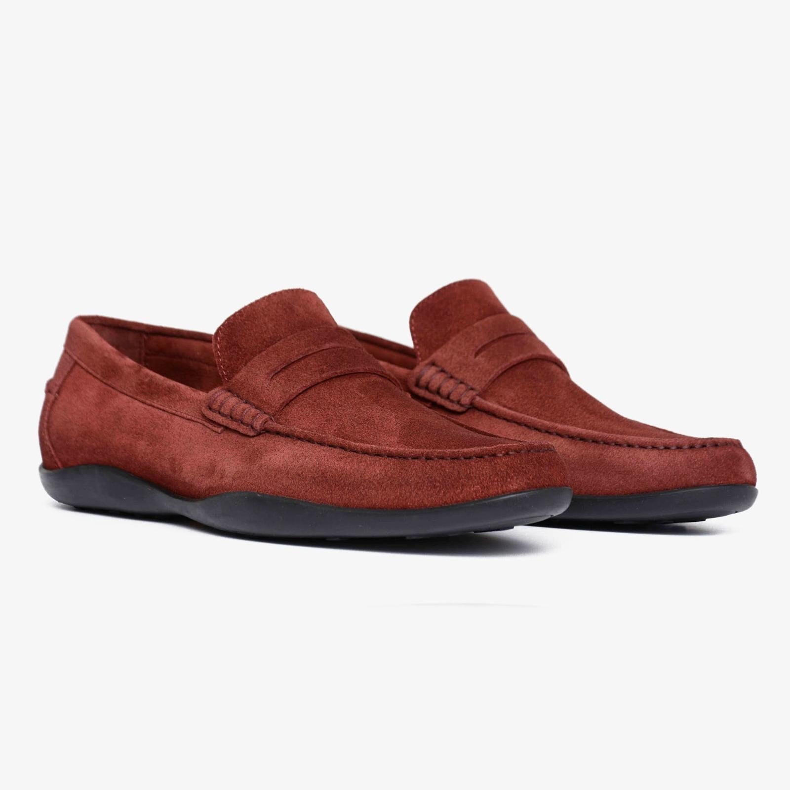 Harrys Of London Basel G Kudu Shoe Burgundy