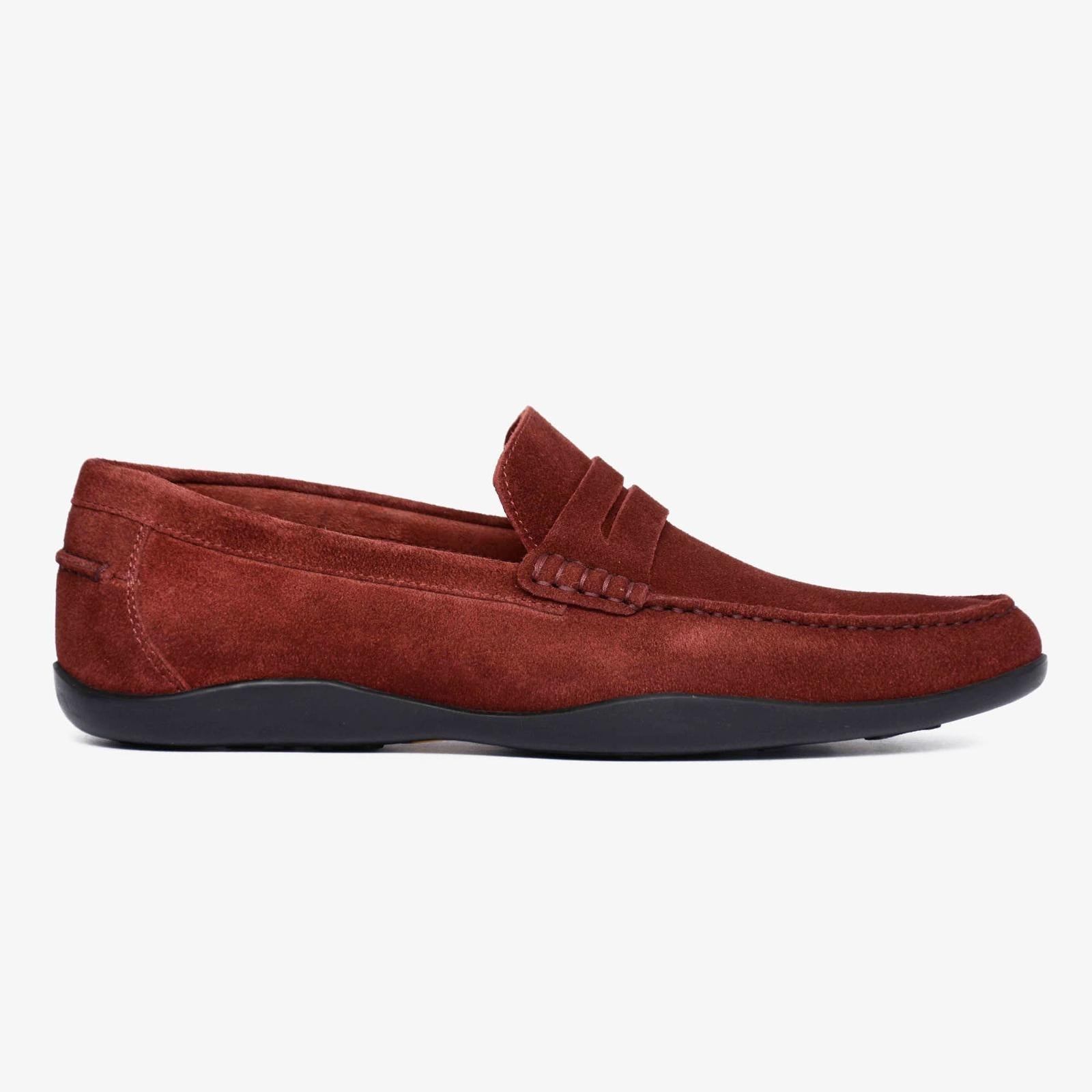 Harrys Of London Basel G Kudu Shoe Burgundy