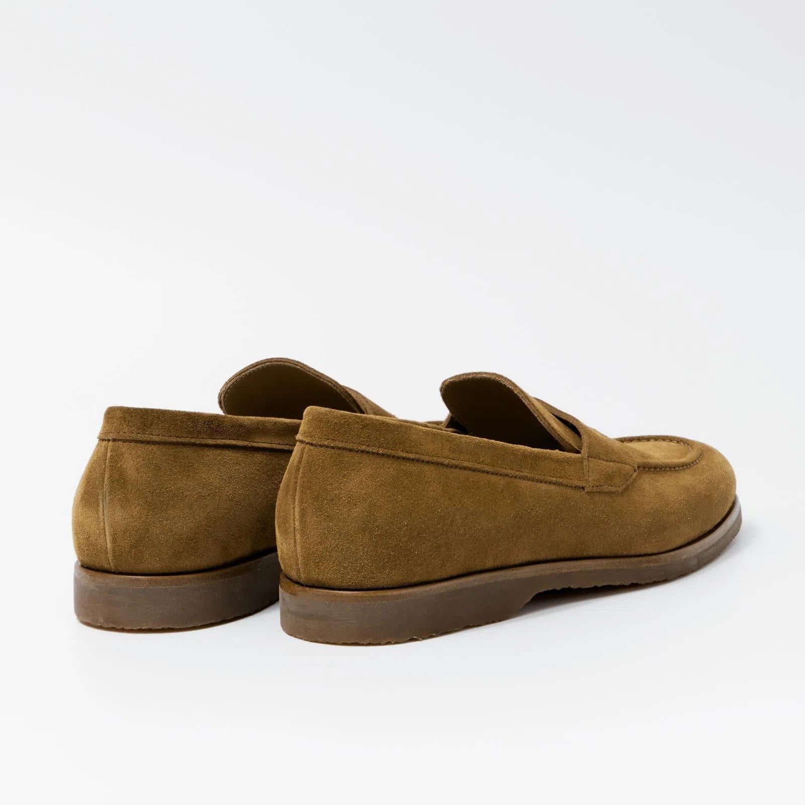 Harrys Of London Beck G Suede Shoe Curry-MALFORD OF LONDON SAVILE ROW MENSWEAR OUTLET