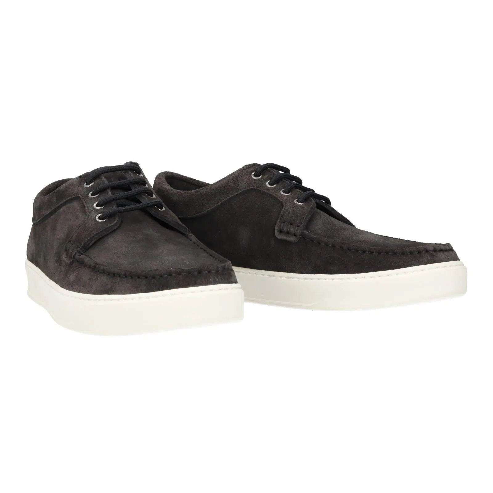 Harrys Of London Dalby Kudu Charcoal Trainer Honey-MALFORD OF LONDON SAVILE ROW MENSWEAR OUTLET