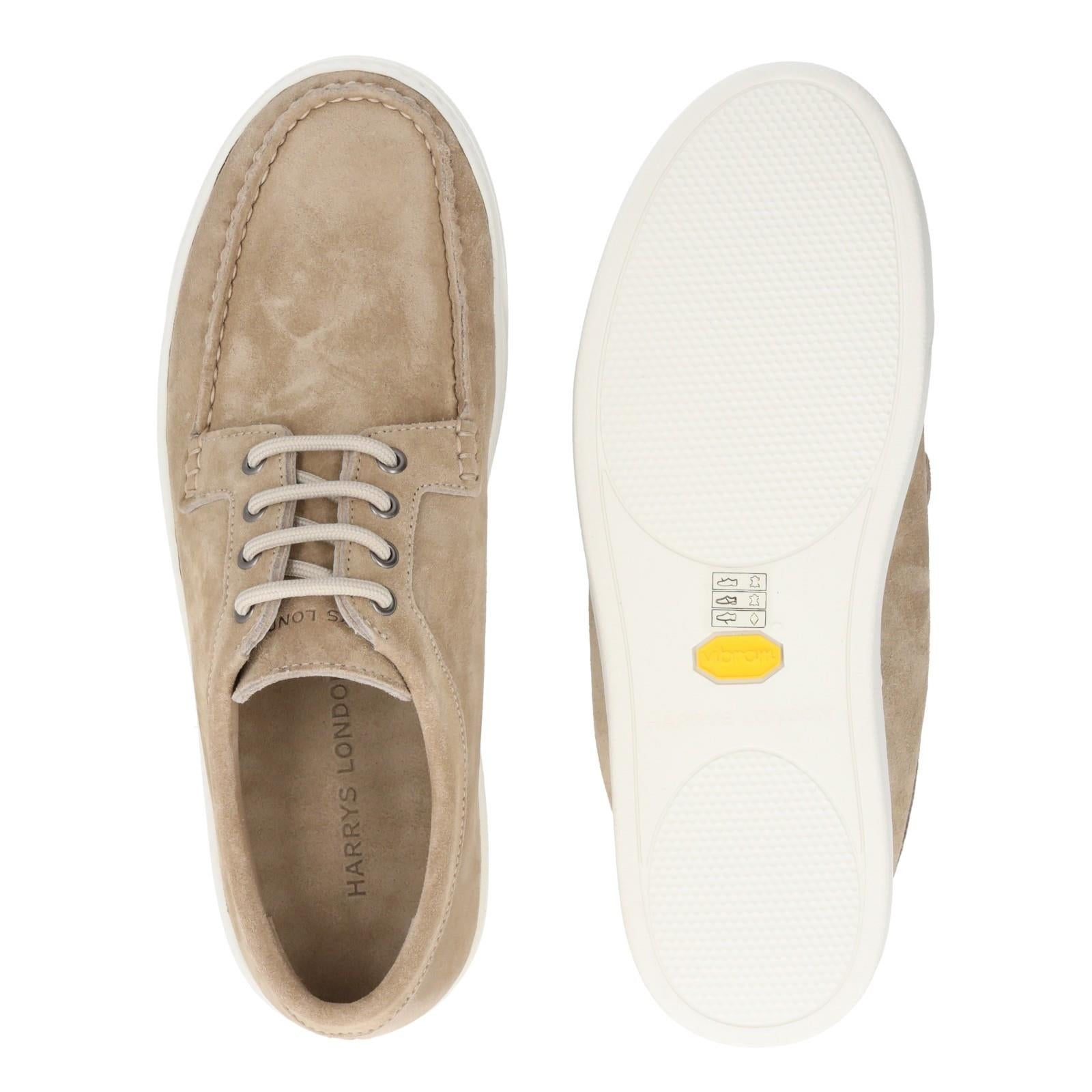 Harrys Of London Dalby Kudu Cork Trainer Honey-MALFORD OF LONDON SAVILE ROW MENSWEAR OUTLET