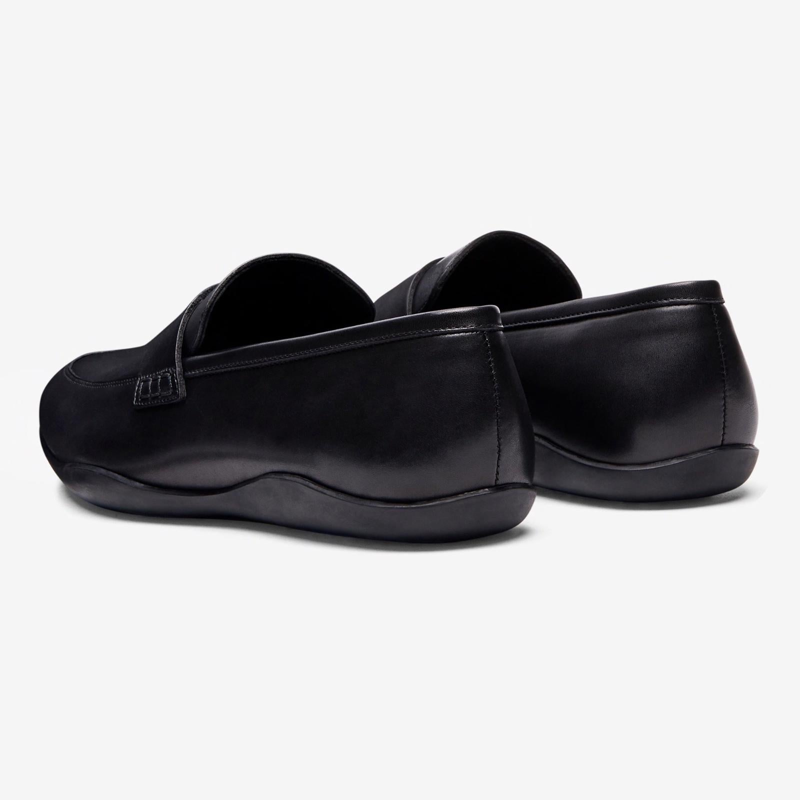 Harrys Of London Downing 2 F Satin Calf Shoe Black-MALFORD OF LONDON SAVILE ROW MENSWEAR OUTLET