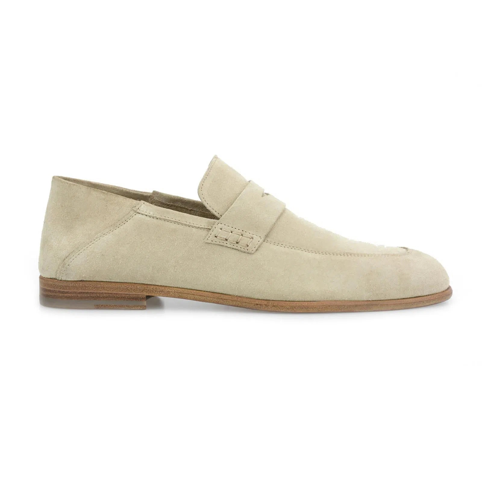 Harrys Of London Edward F Suede Shoe Greige-MALFORD OF LONDON SAVILE ROW MENSWEAR OUTLET