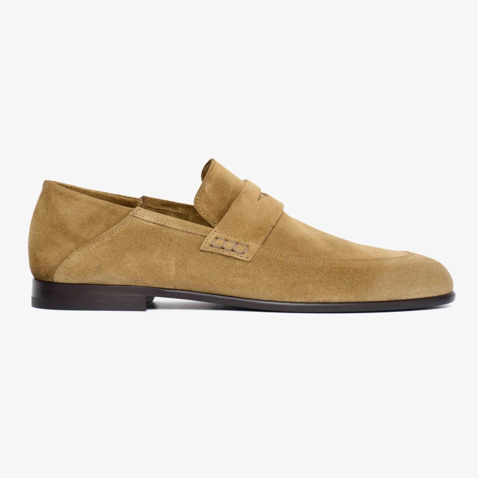 Harrys Of London Edward F Suede Shoe Khaki Brown